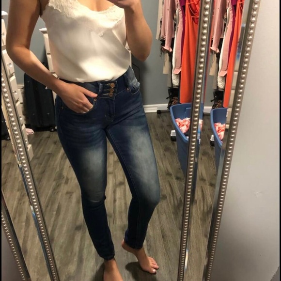 Blue Desire High Rise Jeans - Picture 3 of 3